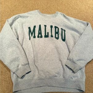 🩶 John Galt / Brandy Melville MALIBU crewneck 🩶